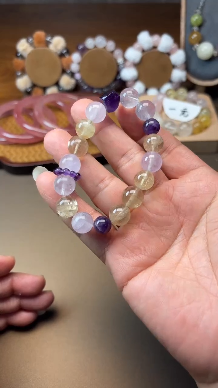 未镶嵌手串水晶1