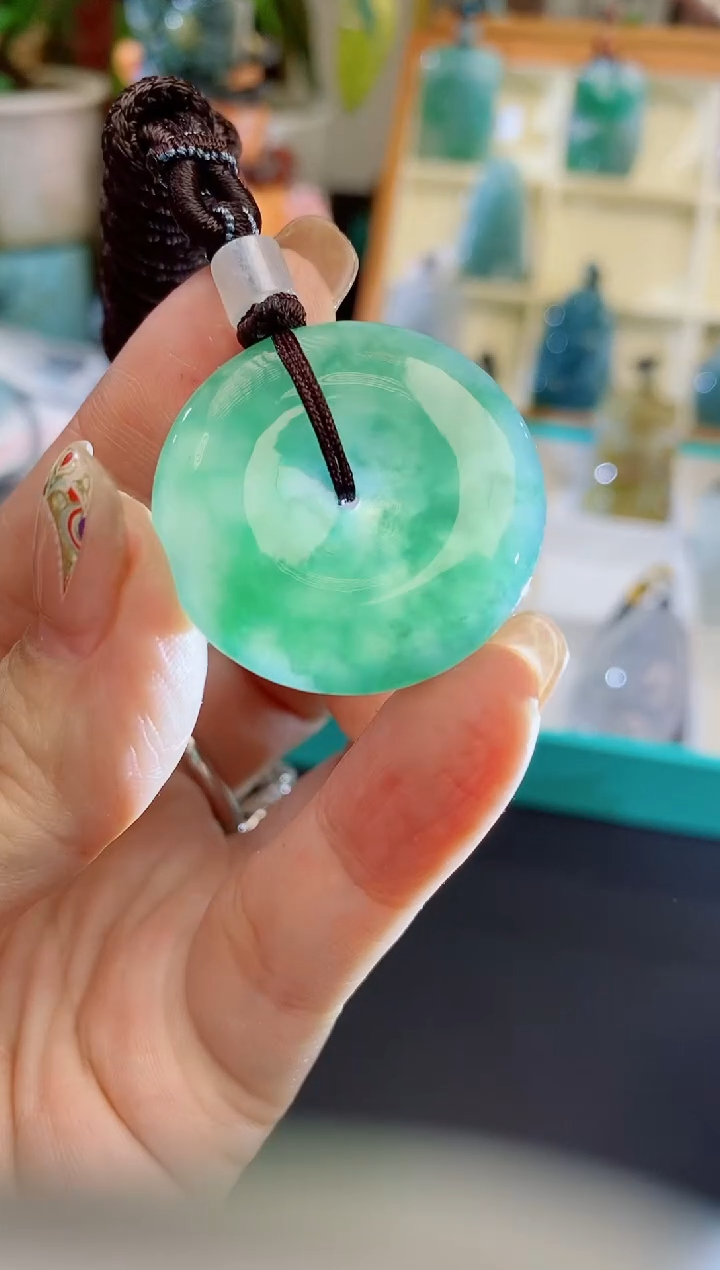 吊坠(不含链)未镶嵌翡翠缅甸天然翡翠吊坠多样性发货一件