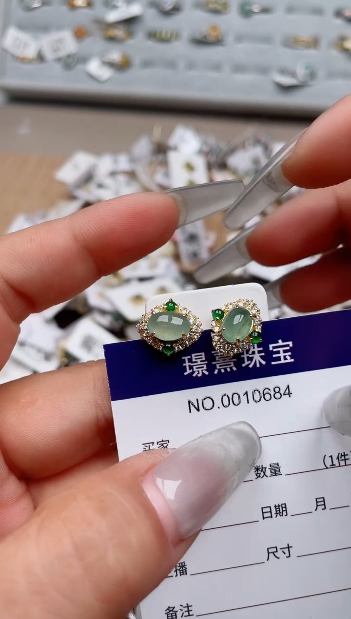 【闪购商品】翡翠戒指银S925镶嵌、