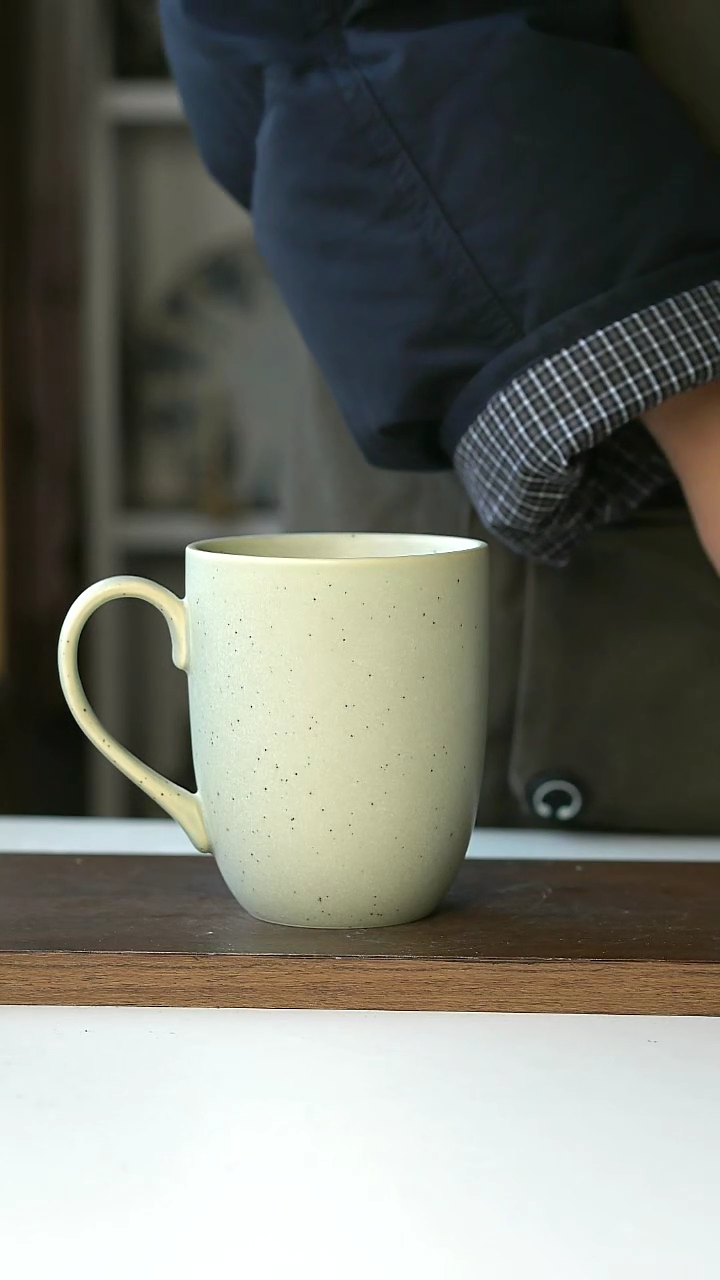 【闪购商品】陶瓷出澳洲山野绿马克杯420ml@4-2@