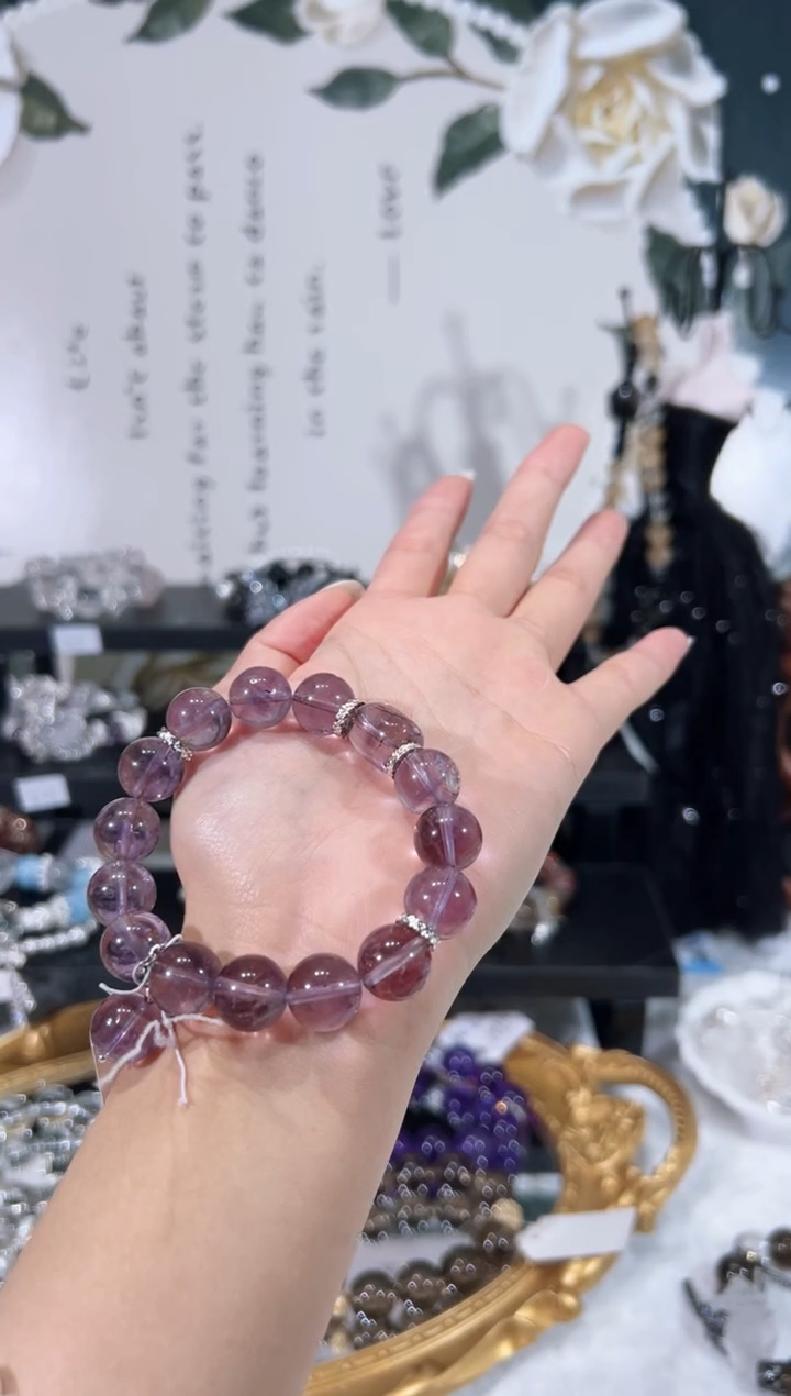 【闪购商品】水晶手链未镶嵌天然水晶默认微瑕 多样性发货发起一