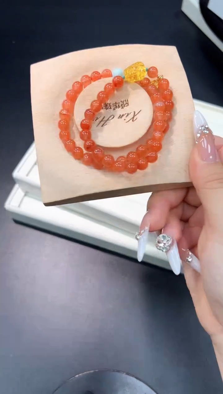 手链未镶嵌南红玛瑙42e多样性发其一【1条】默认微瑕