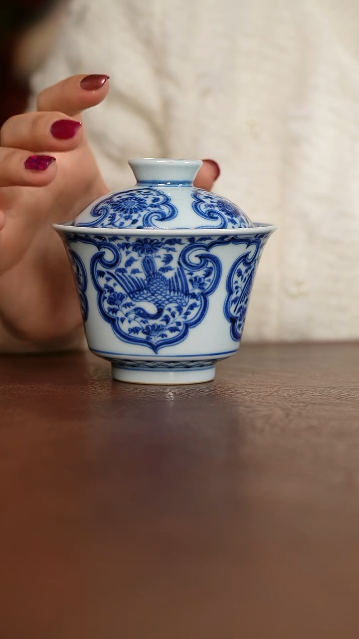 【闪购商品】如意马蹄形大盖碗