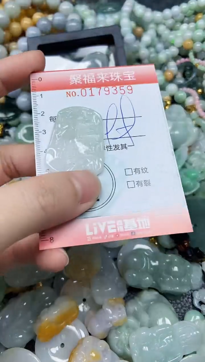 翡翠未镶嵌颈饰闪购0179359