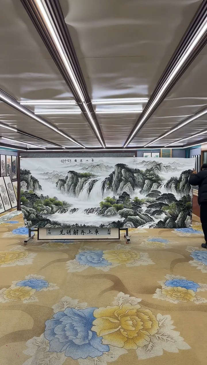 绘画小**革绘画dc邵明义-大丈二-国画
