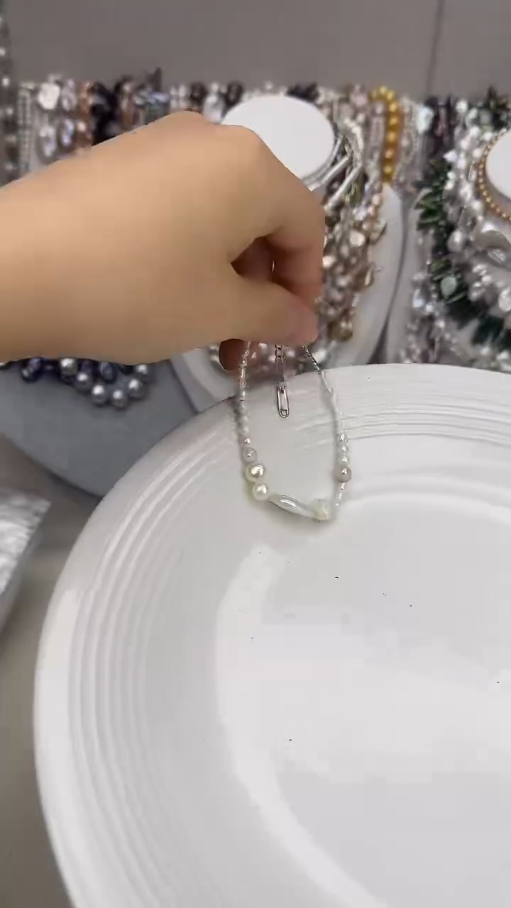 颈饰未镶嵌淡水珍珠1