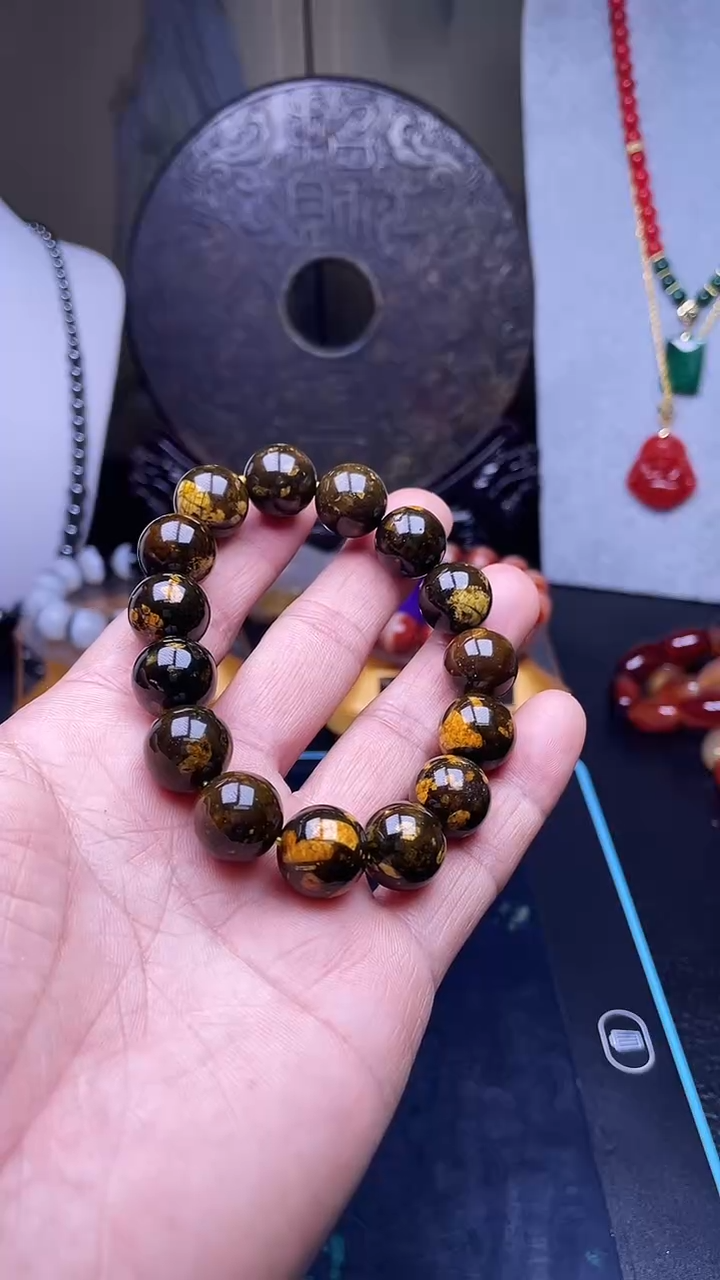 未镶嵌手串玛瑙/玉髓天然珠宝牛黄【多样性拍一发一】