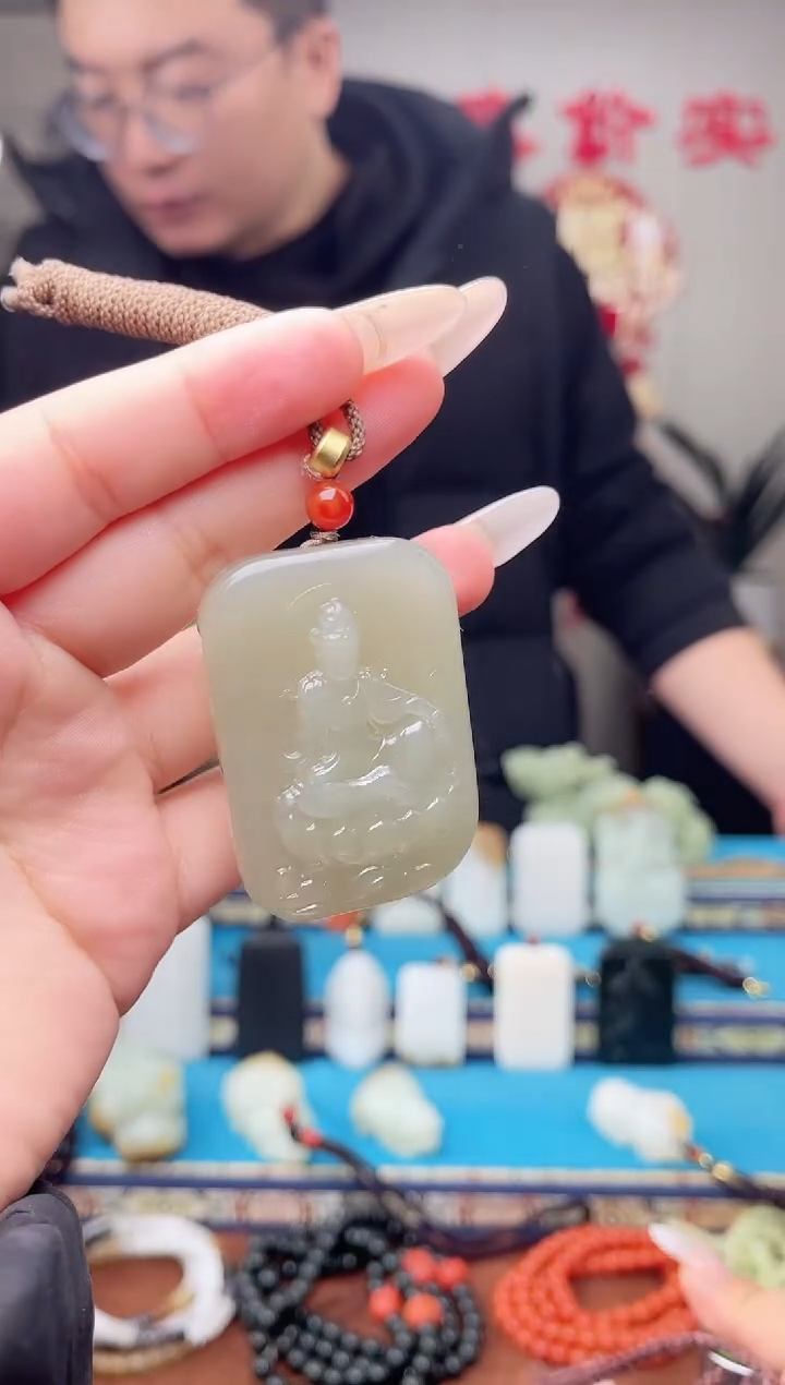 【闪购商品】和田玉挂件未镶嵌1