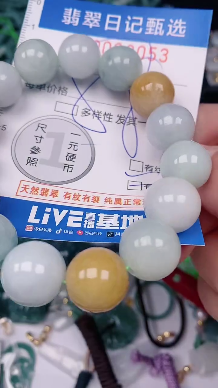 【闪购商品】翡翠颈饰未镶嵌00008053