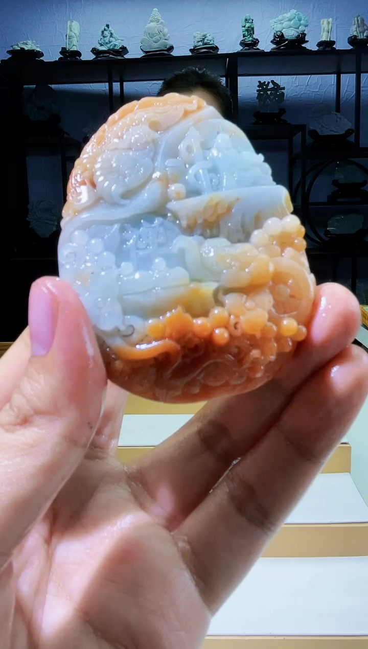 【闪购商品】定制翡翠未镶嵌毛货01210008 