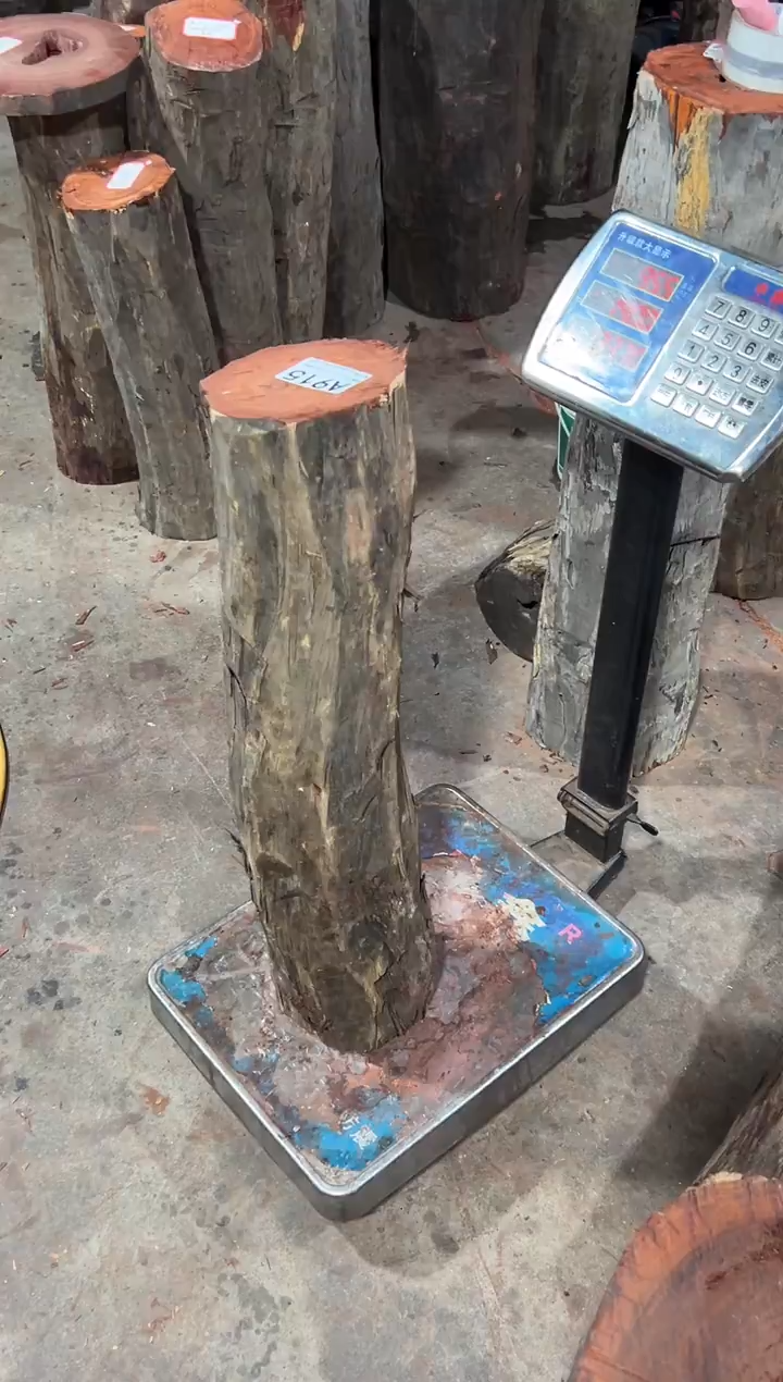 紫檀木类端景台石**美赞比亚血檀 非洲紫檀