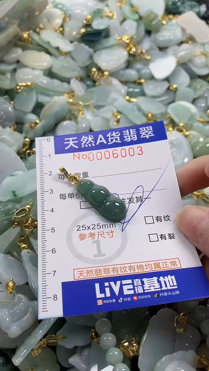 颈饰未镶嵌翡翠纯天然a货翡翠
