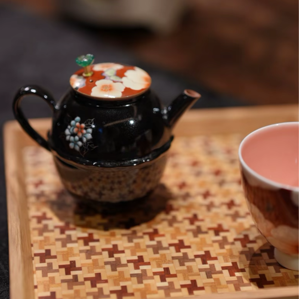 三秋月   夏汝繁花小壶   喝茶饮茶家用手工精美