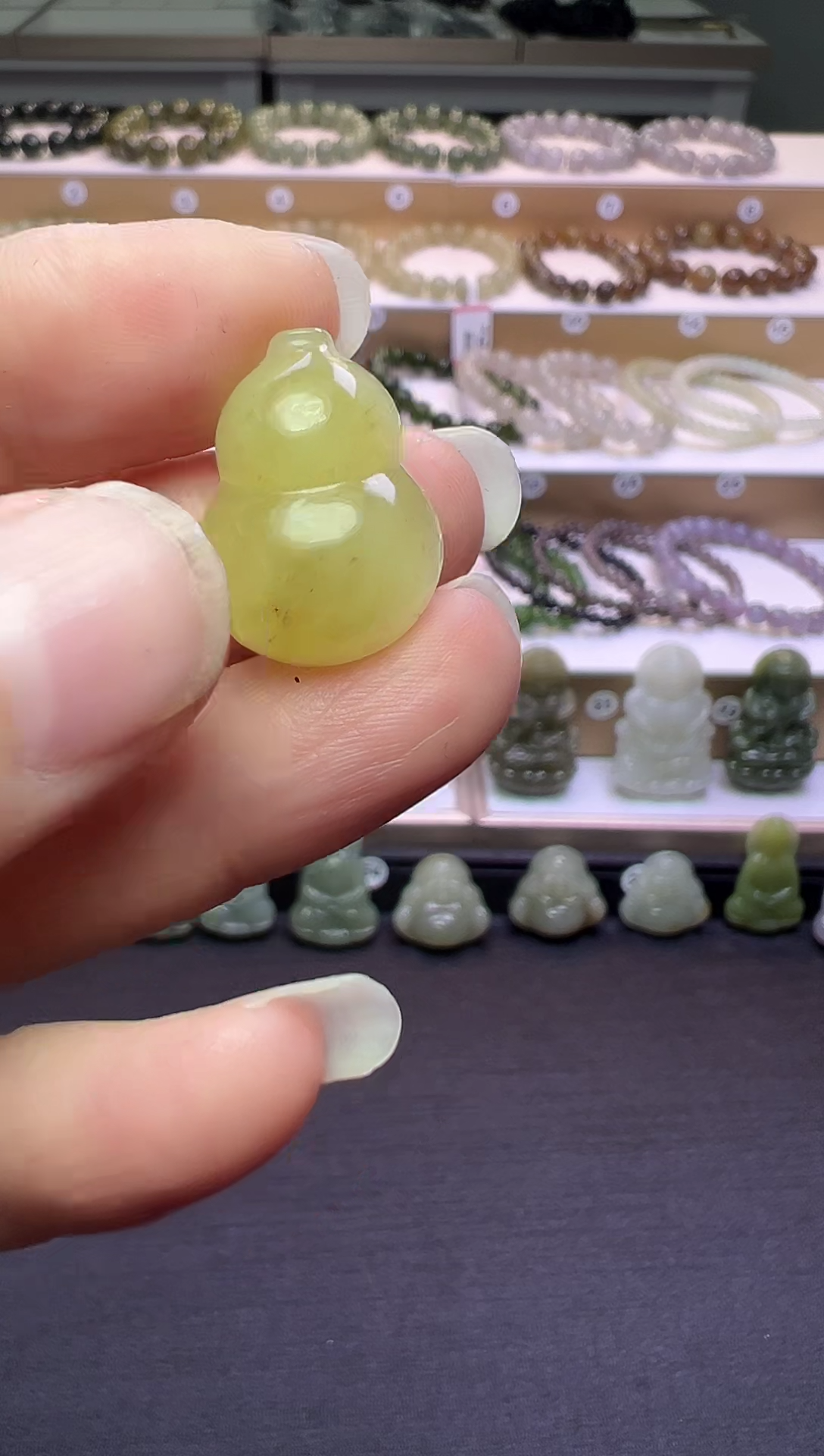 颈饰未镶嵌和田玉108号链接