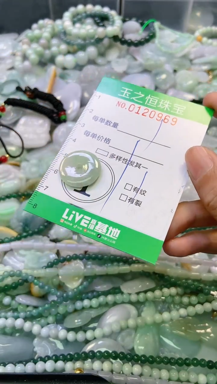 翡翠未镶嵌颈饰闪购0120969