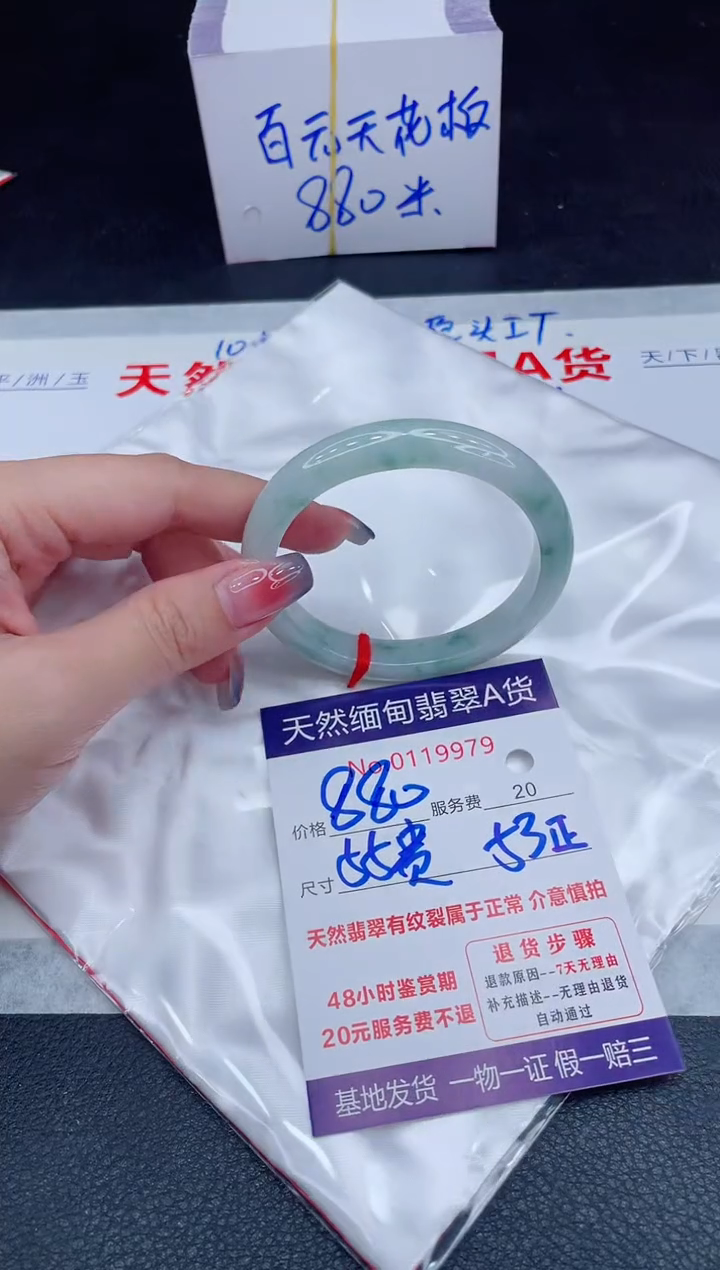 未镶嵌手镯翡翠880.00