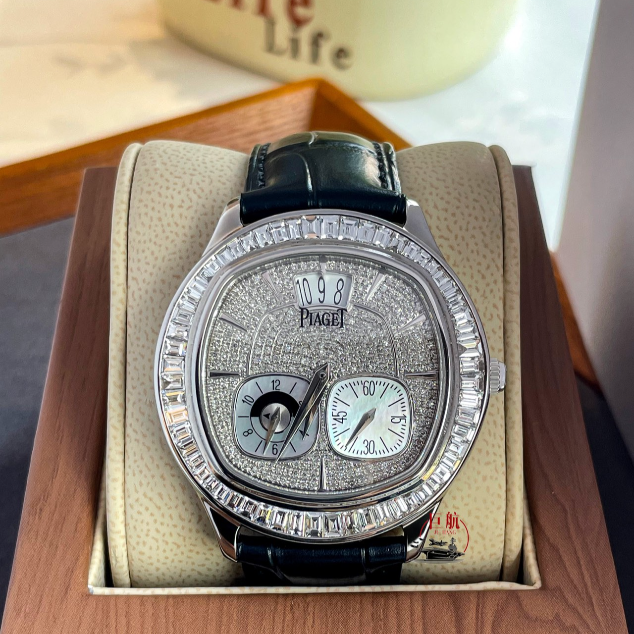 99新 Piaget/伯爵 BLACK -TIE系列G0A32018 42mm单表