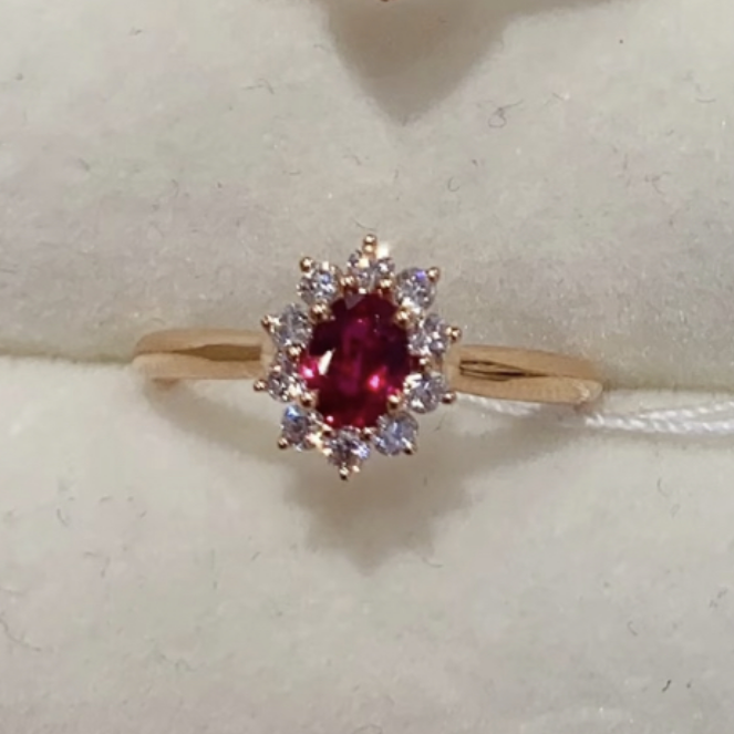 【香掌柜】红宝石戒指（发一件）