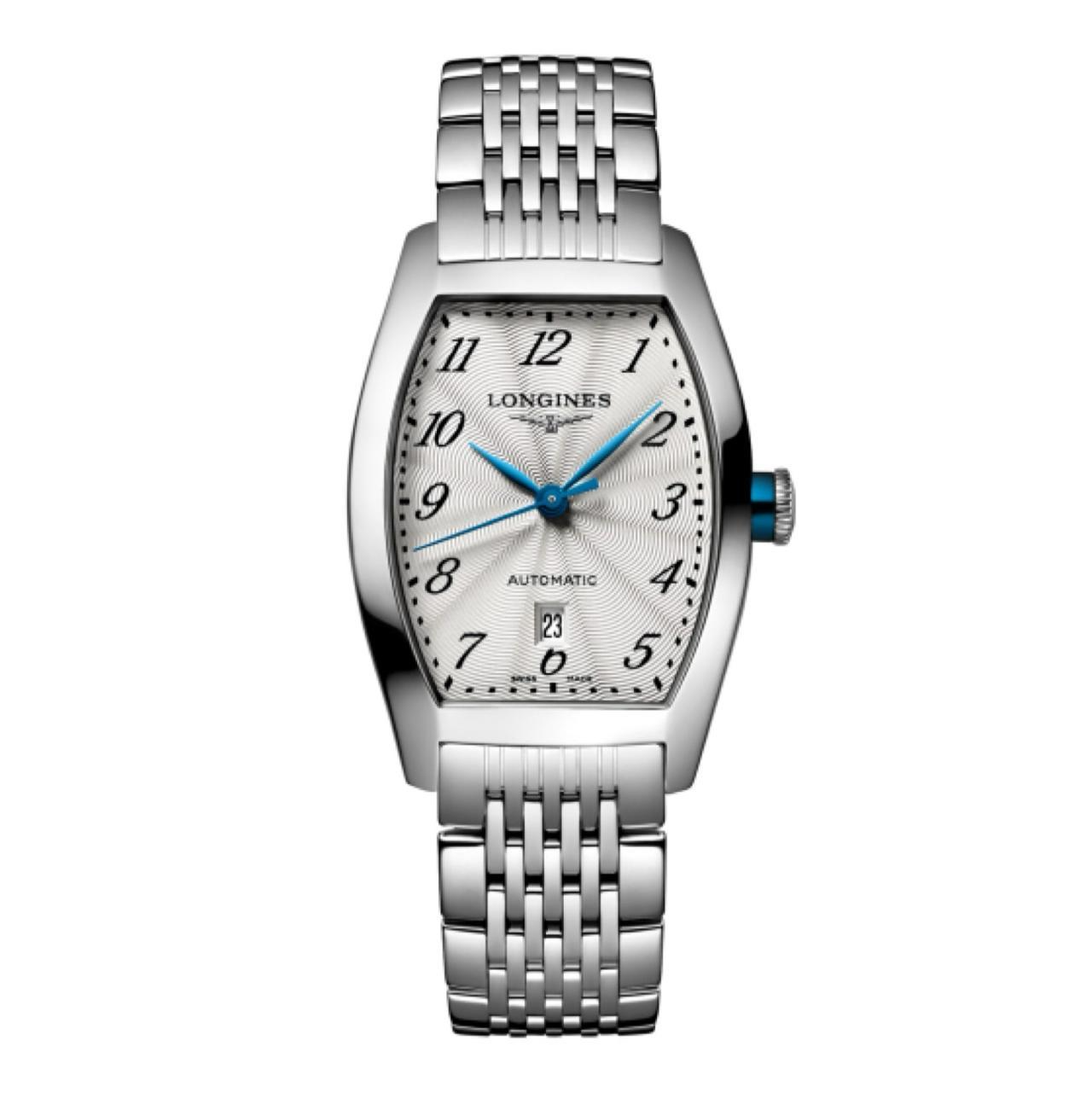 99新 Longines/浪琴 典藏酒桶精钢26*30盘/机械/公价18200HZ