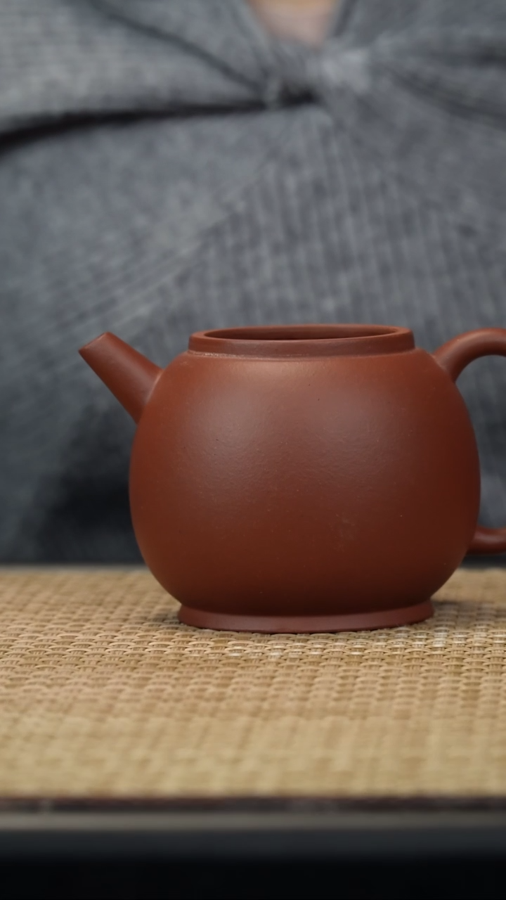 【闪购商品】紫砂茶壶紫泥高仕160c