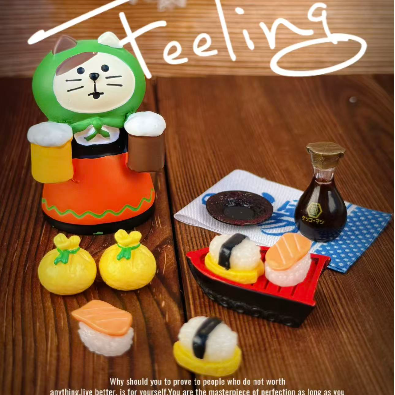 【开芯定制】迷你寿司系列 高品树脂仿真食玩 树脂配件 手机饰品