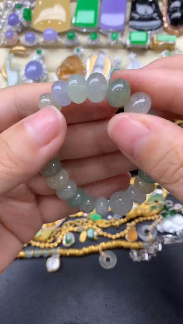 【闪购商品】翡翠手链未镶嵌470-中国好珍宝
