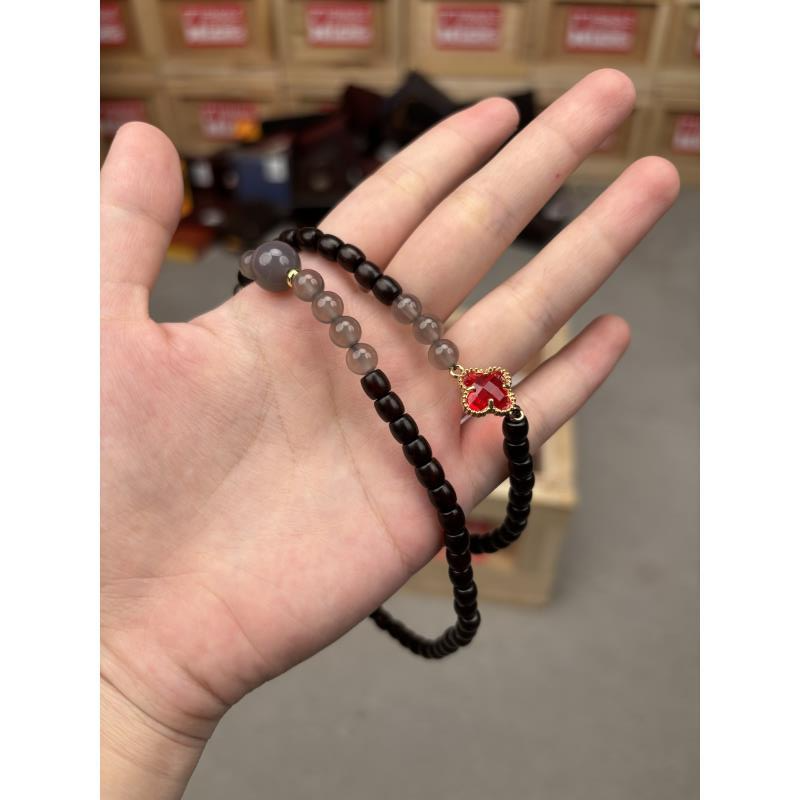 小叶紫檀  手串无礼盒BIC0016