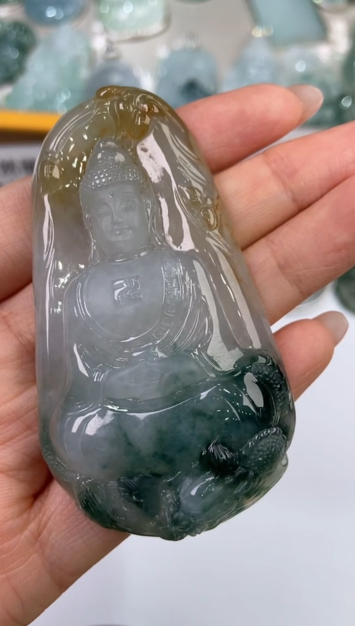 【闪购商品】翡翠挂件未镶嵌1        