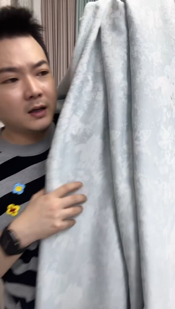 仲夏之梦淡蓝色+双排小珍珠花边6*2.7