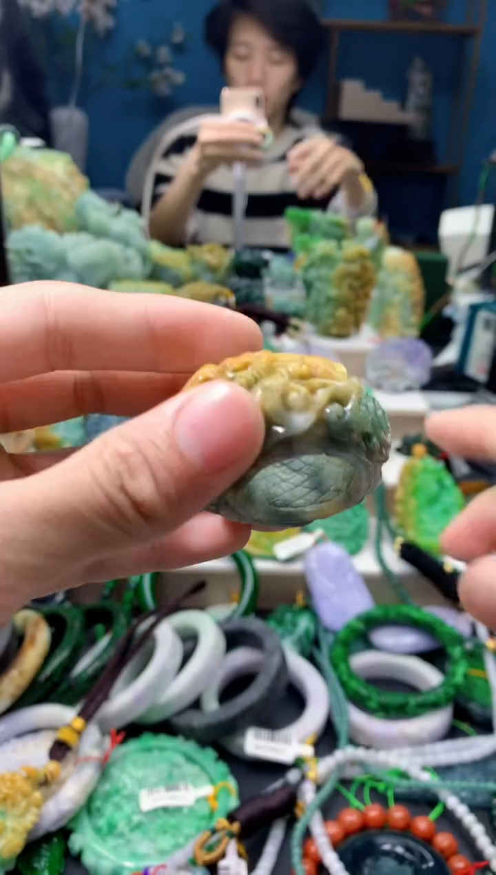 颈饰未镶嵌翡翠天然缅甸翡翠a货