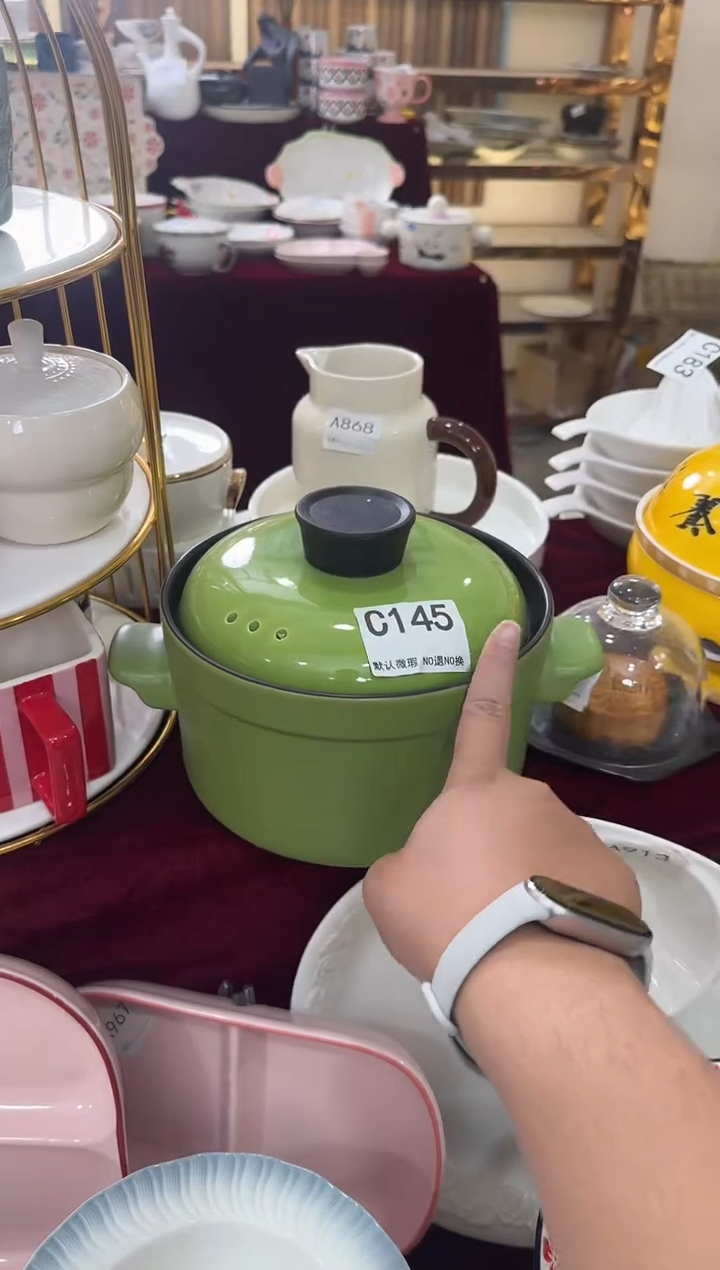 摆件陶C145-1个 陶瓷餐具库存微瑕