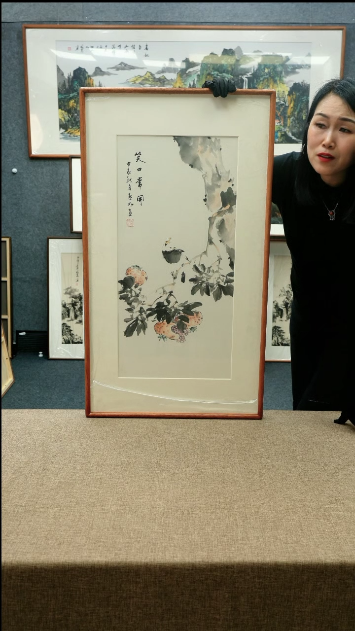 【闪购商品】国画52*92陈默如老师花鸟