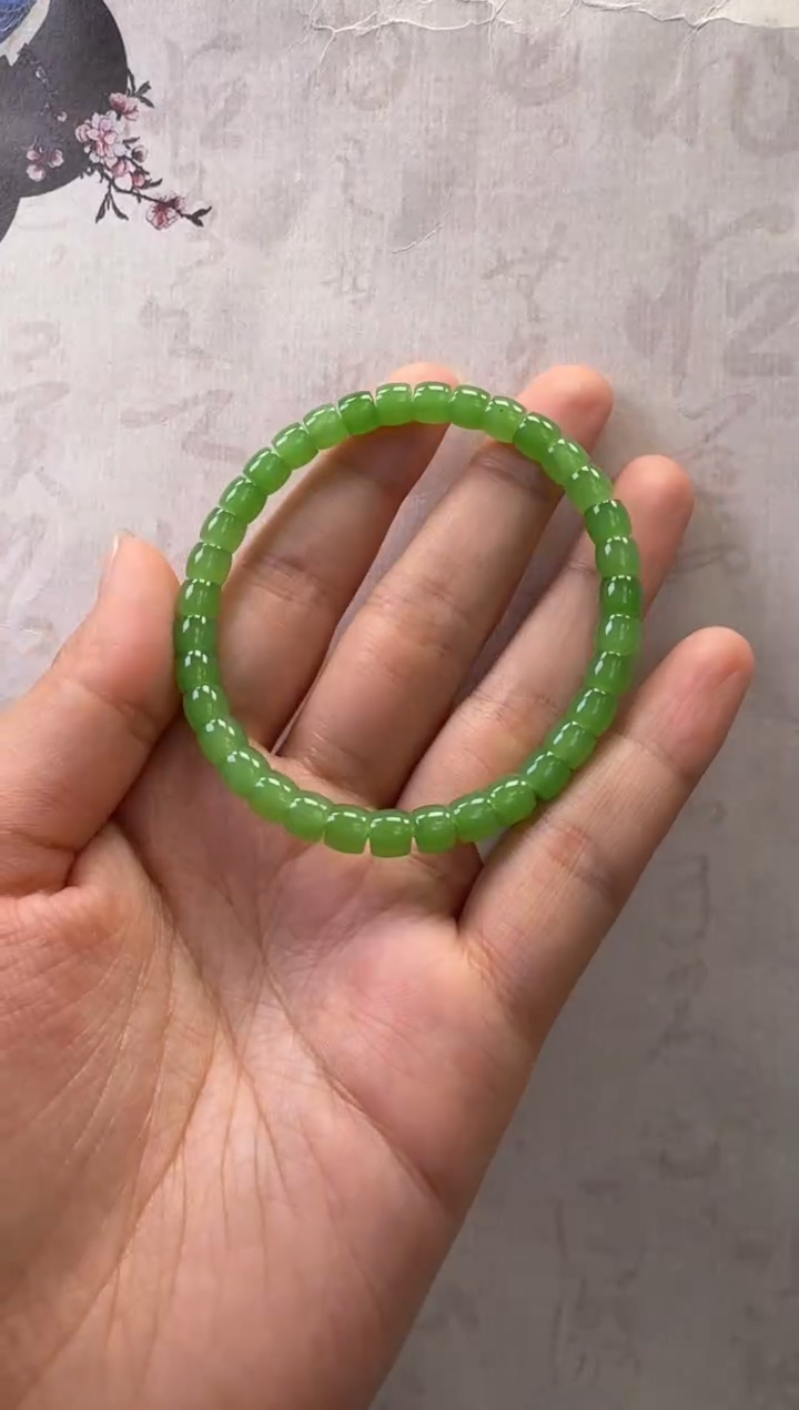 【闪购商品】和田玉（碧玉）手串未镶嵌手串