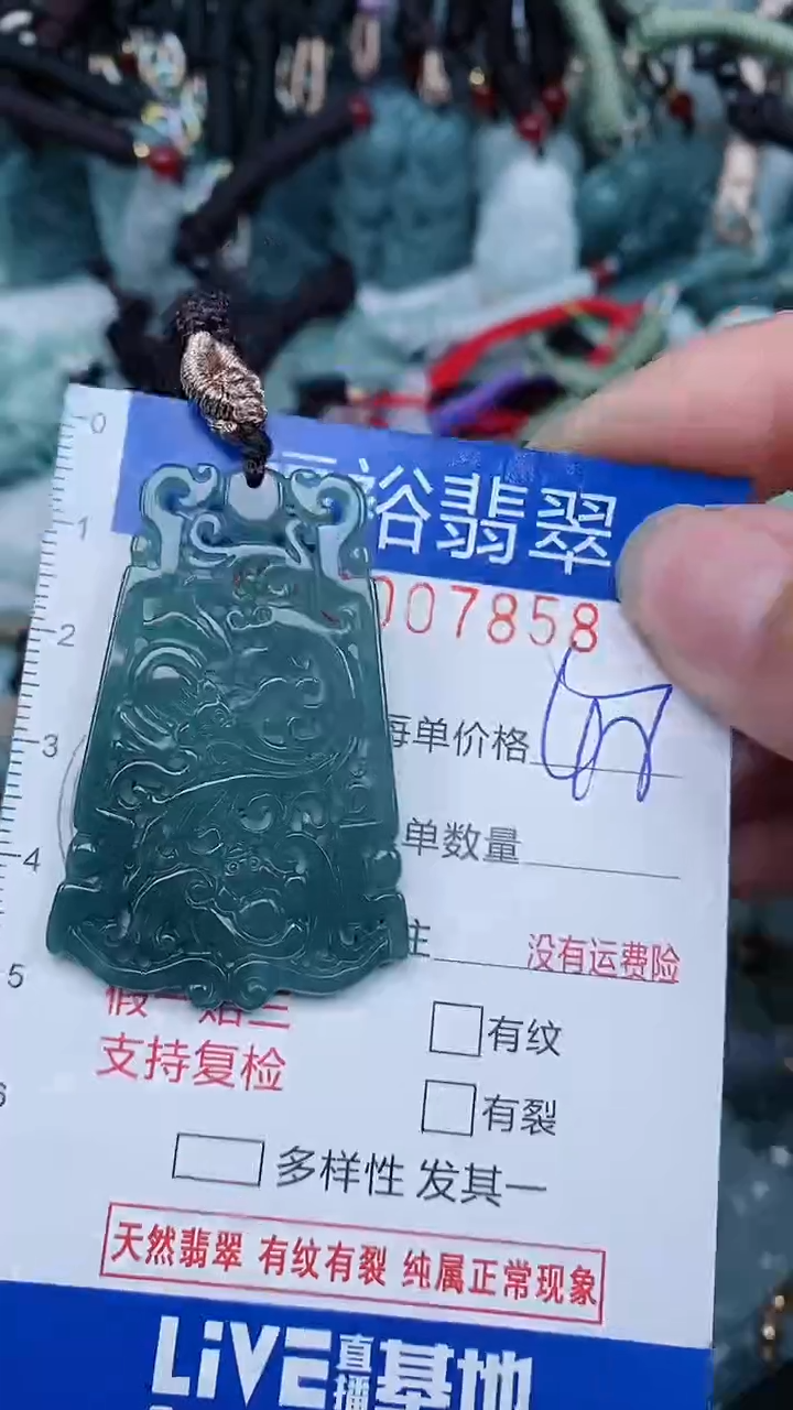 【闪购商品】翡翠颈饰未镶嵌...0007858