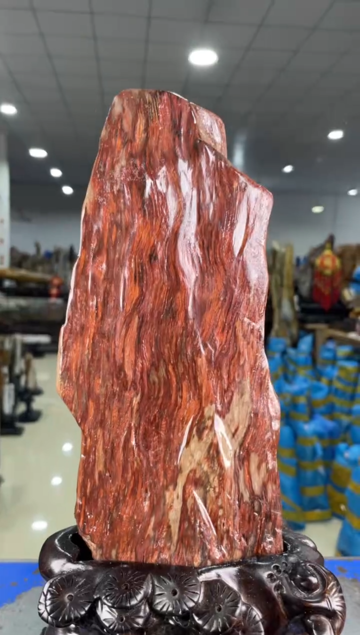 【闪购商品】硅化玉摆件未镶嵌53