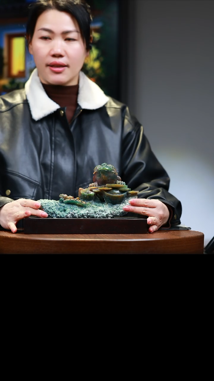 【闪购商品】玛瑙/玉髓摆件未镶嵌招财进宝