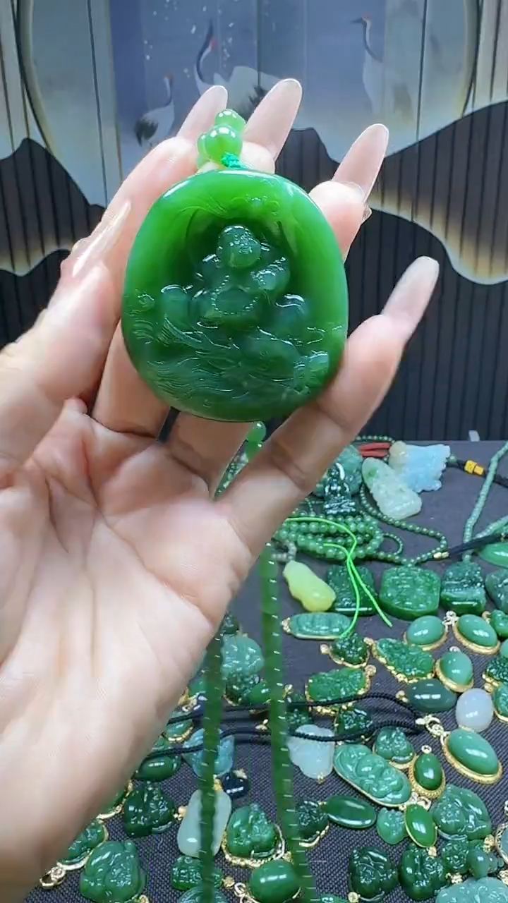 【闪购商品】和田玉挂件未镶嵌1