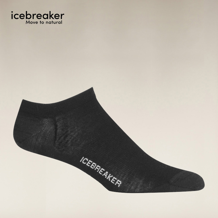 icebreaker美利奴羊毛女Lifestyle 细针短袜中筒袜超薄轻盈休闲袜