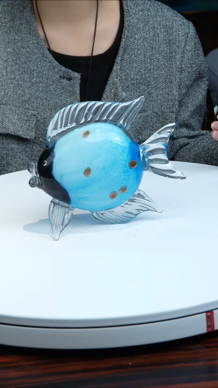 【闪购商品】琉璃手工艺品灵气鱼一只