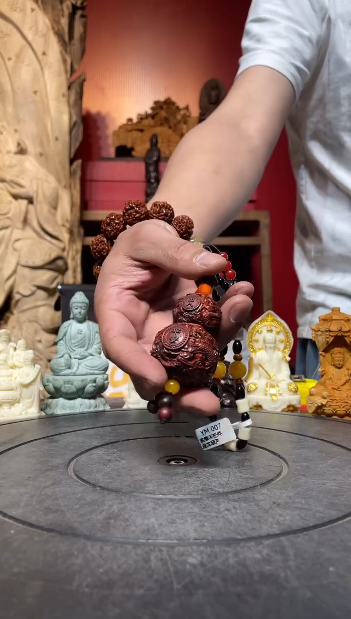 非洲紫檀（红花梨）手串/手链(直播推荐)  