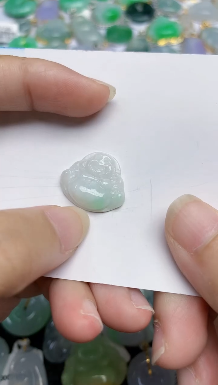翡翠未镶嵌颈饰天然翡翠A货