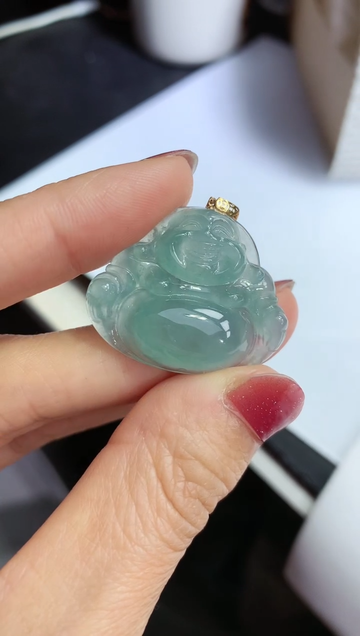 【闪购商品】翡翠颈饰未镶嵌佛公