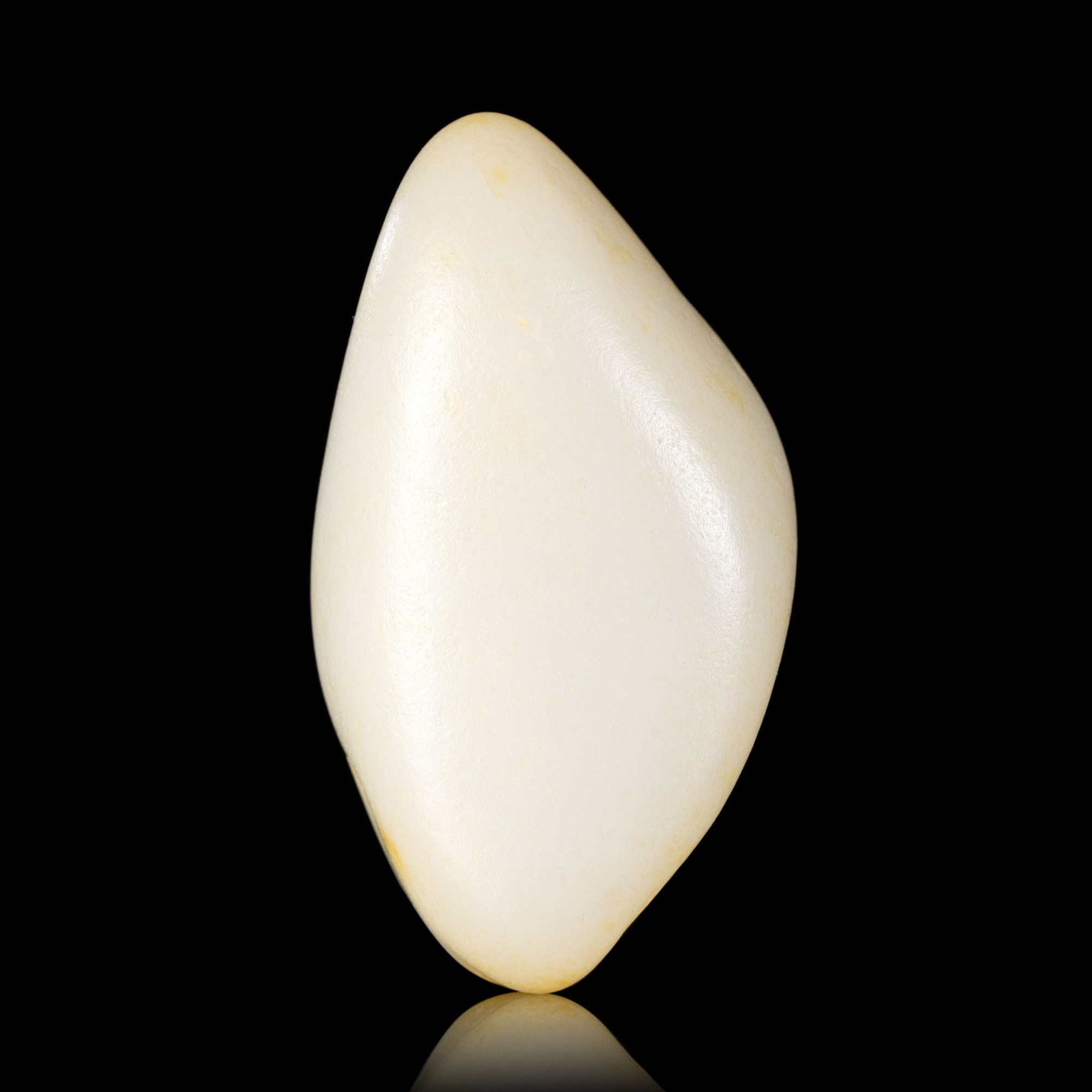 134克一级白带洒金皮手把件原石