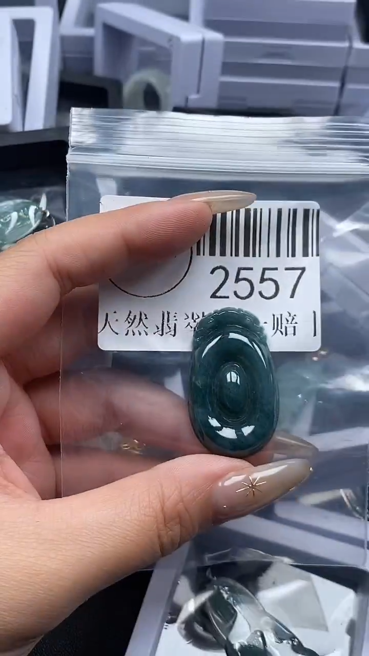 颈饰未镶嵌翡翠2557