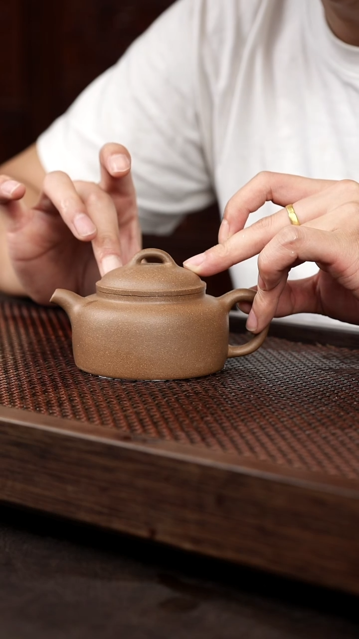 茶壶紫砂2-4扁钟