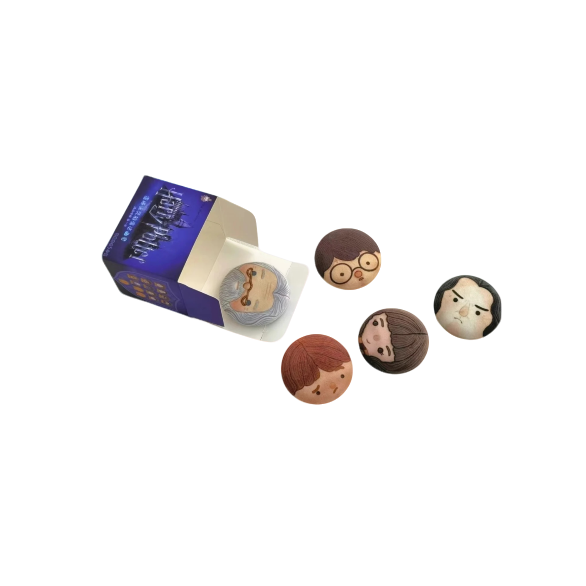 毛绒 哈利波特霍格沃兹曲奇同人二创收藏吧唧（代拆）