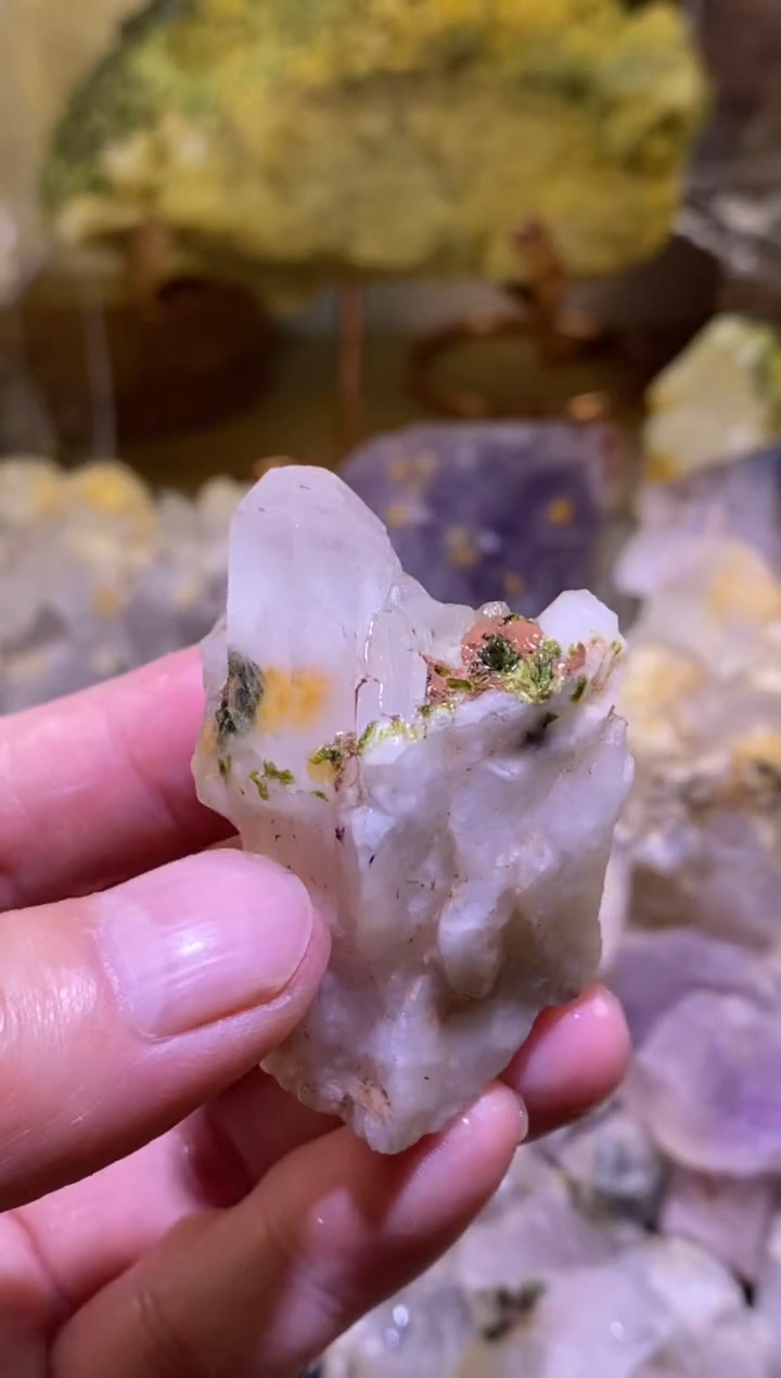 未镶嵌珠宝半成品水晶25号四川超七花园水晶