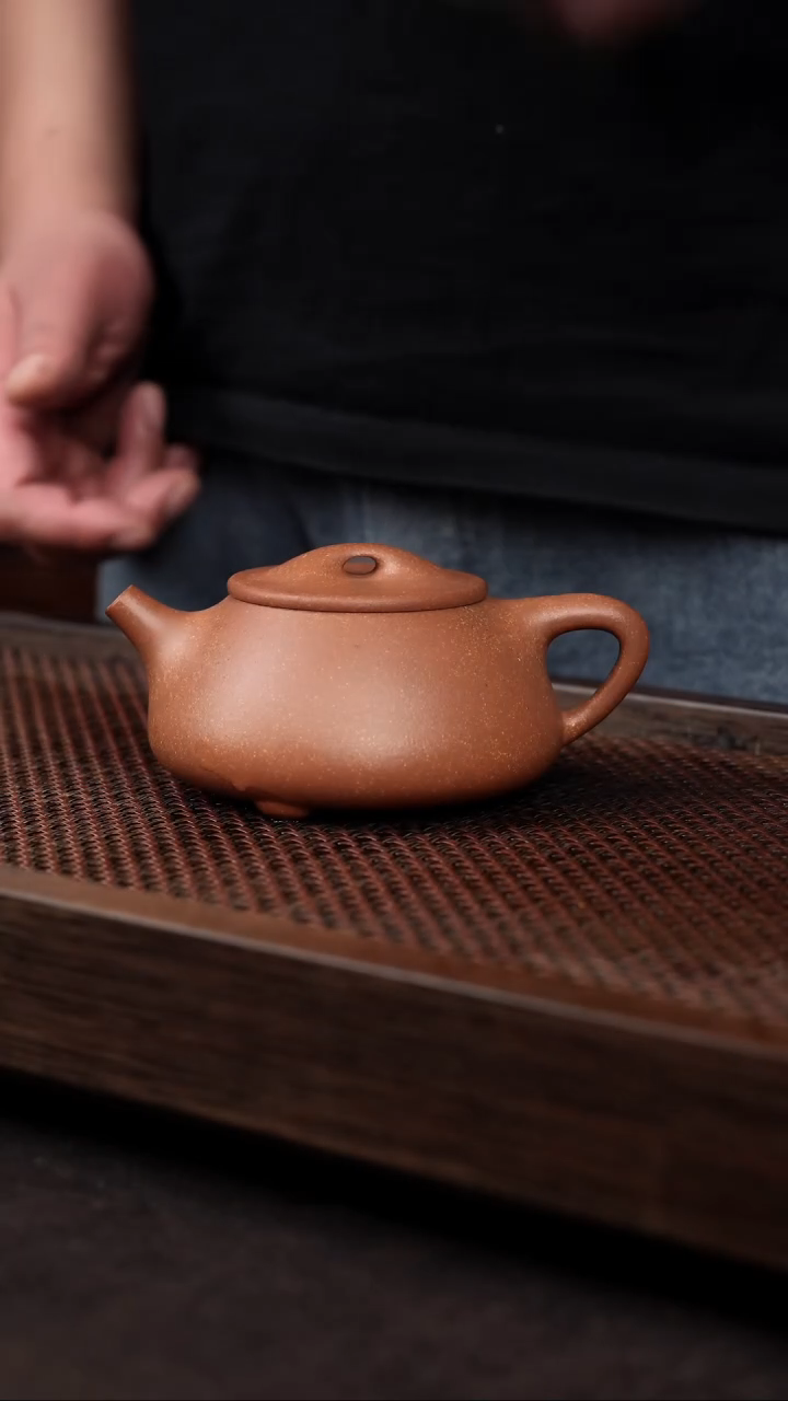 【闪购商品】紫砂茶壶黄降坡满瓢