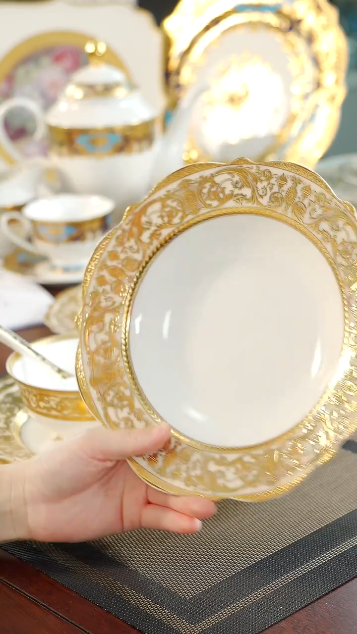 【闪购商品】瓷片8.5英寸草帽盘福利价