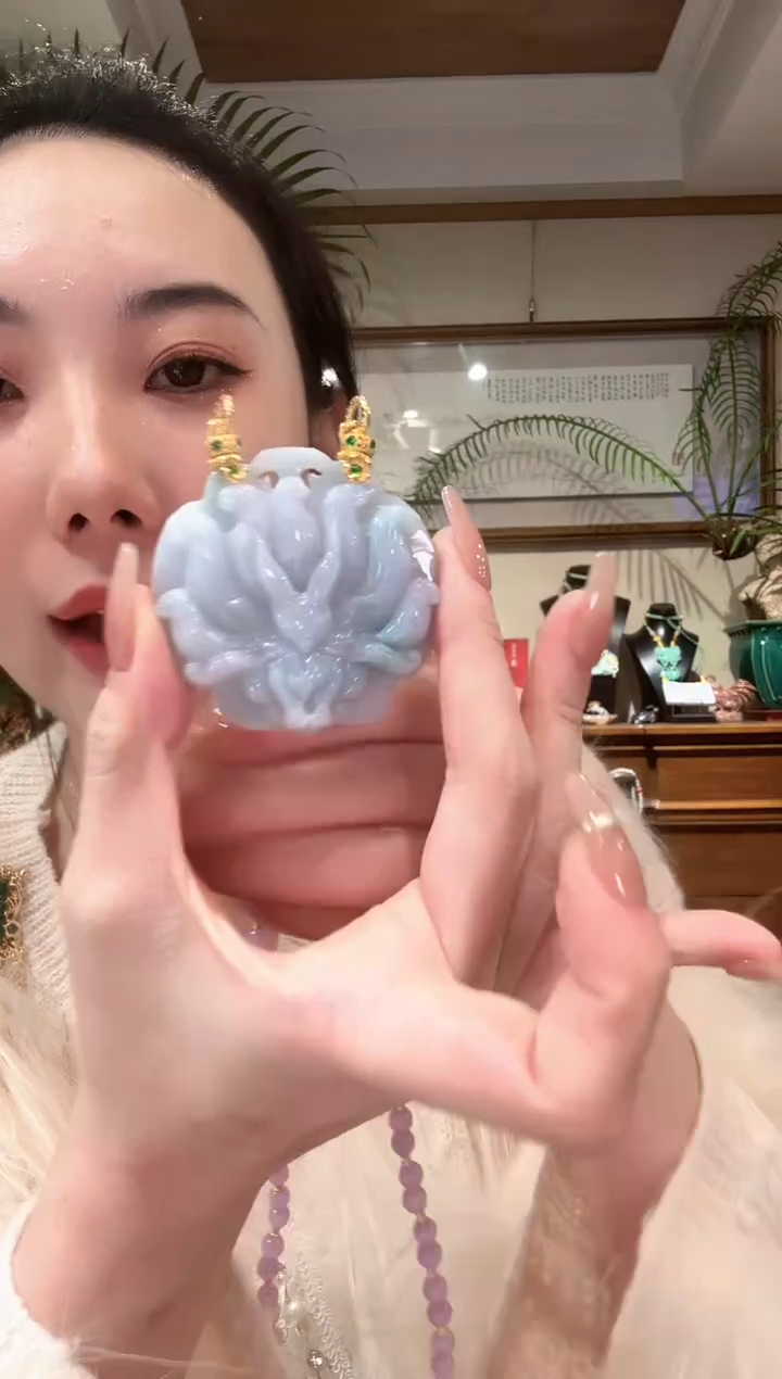 【闪购商品】翡翠颈饰未镶嵌国风